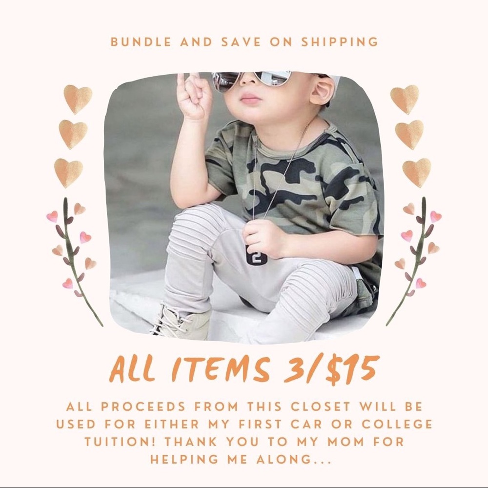 THANK YOU! Boys clothes